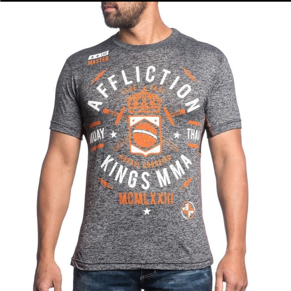 Affliction Sports MMA Men's Short Sleeve Tshirt 2XL